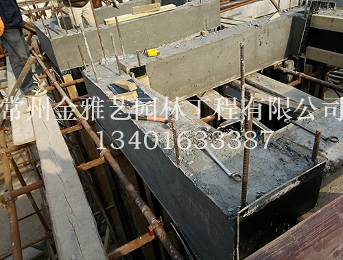 水車(chē)基礎施工